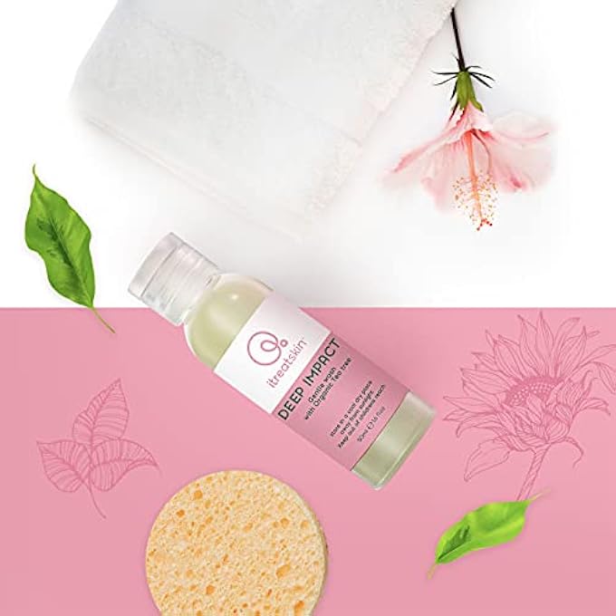 itreatskin DEEP IMPACT FACE WASH - ANTIBACTERIAL FACIAL CLEANSER FOR ACNE PRONE AND OILY SKIN WITH TEA TREE OIL - 50 ML - Image 3